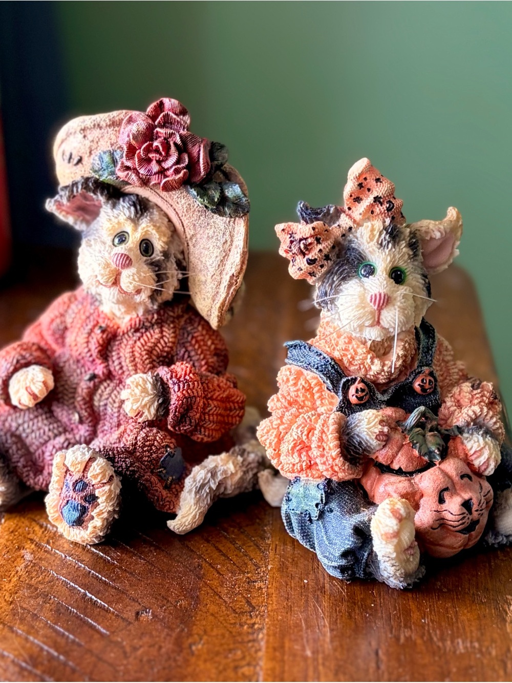 Vintage Boyd's Bears & Friends "Purrstone Collection" 2 Cats